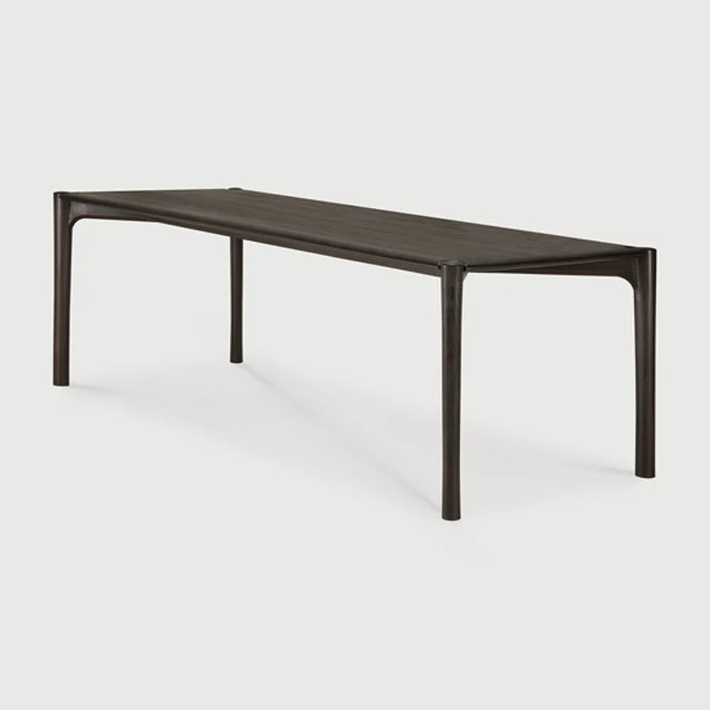 Ethnicraft – PI – Table Pi – Teck brun foncé - 240 cm