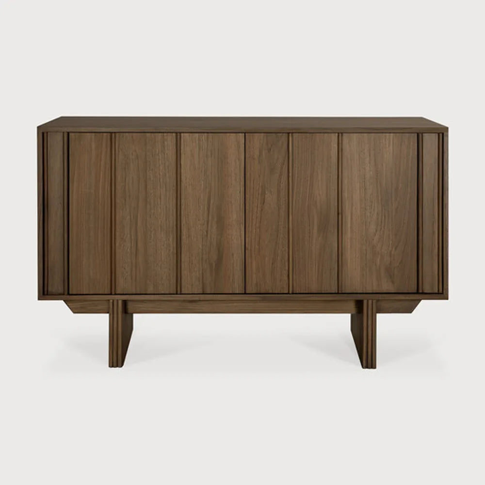 Ethnicraft – Pillar – Buffet Pillar – Teck wild brown - 119 x 45 x 70 cm