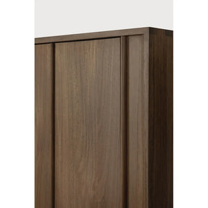 Ethnicraft – Pillar – Buffet Pillar – Teck wild brown - 119 x 45 x 70 cm