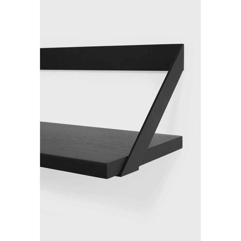 Ethnicraft – Ribbon – EtagèRe Ribbon – Chêne noir - 70 cm - Black