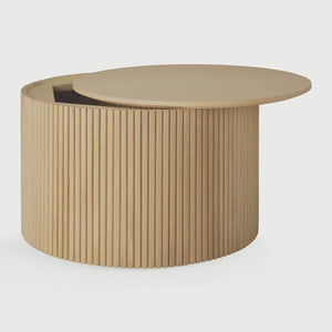 Ethnicraft – Roller Max – Table Basse Roller Max – Chêne - 60 cm