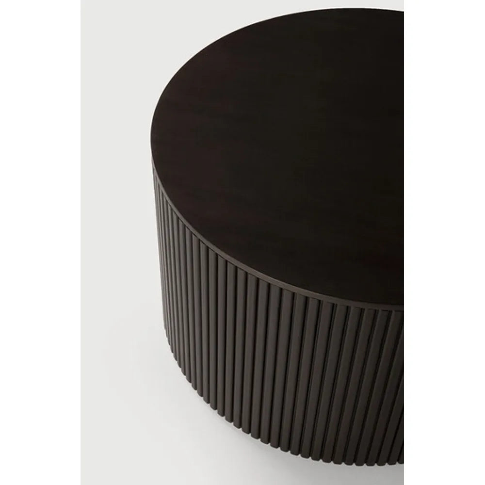 Ethnicraft – Roller Max – Table D Appoint Roller Max – Acajou brun foncé