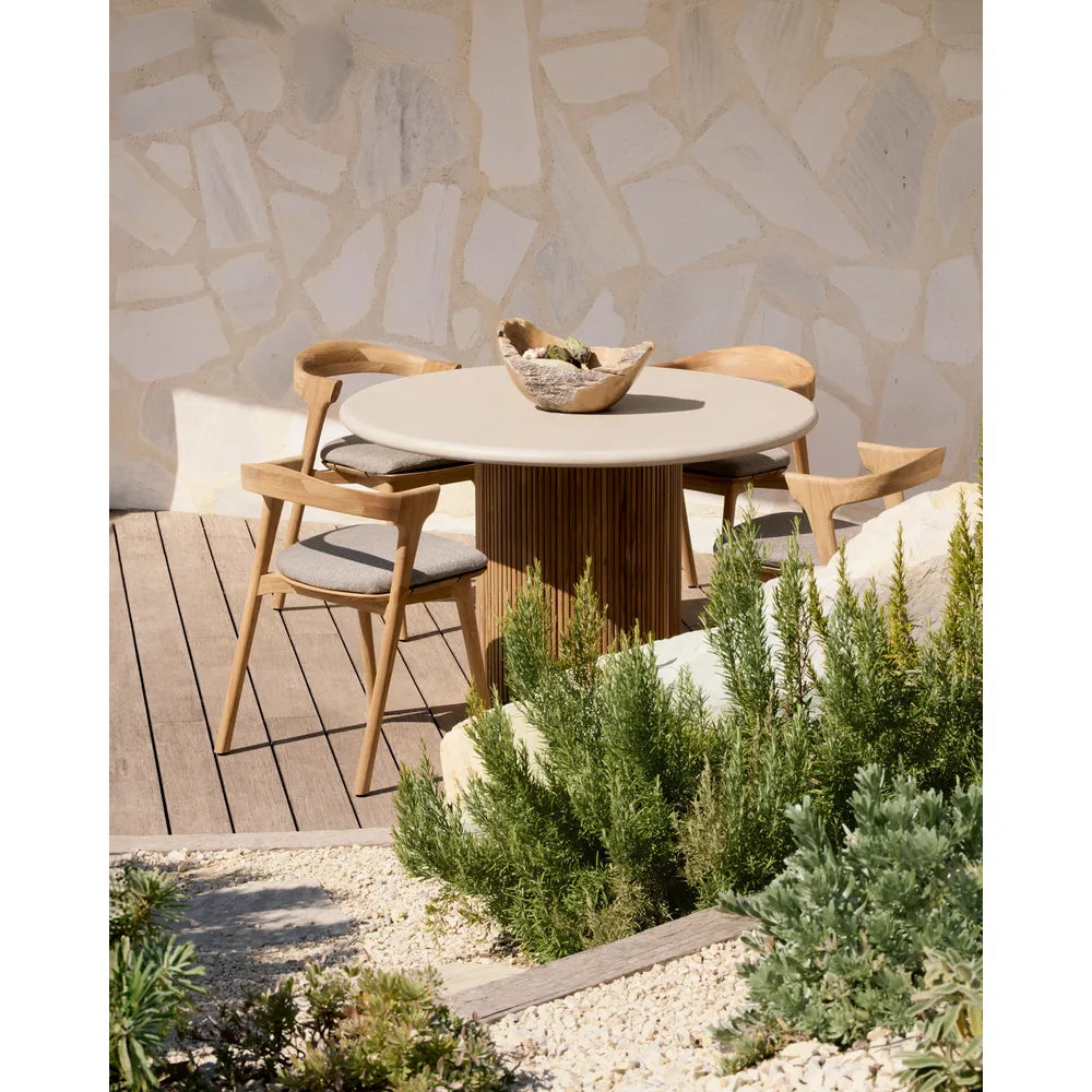 Ethnicraft – Roller Max – Table De Jardin Roller Max en situation