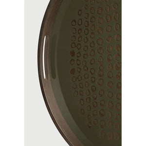 Ethnicraft – Second Nature – Plateau En Verre Second Nature – Rond - Small