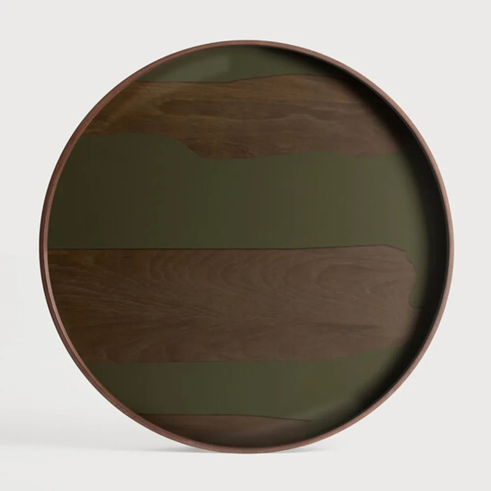Ethnicraft – Second Nature – Plateau En Verre Second Nature – Rond - Large