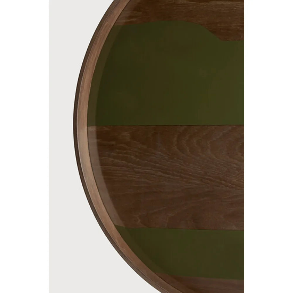 Ethnicraft – Second Nature – Plateau En Verre Second Nature – Rond - Extra Large
