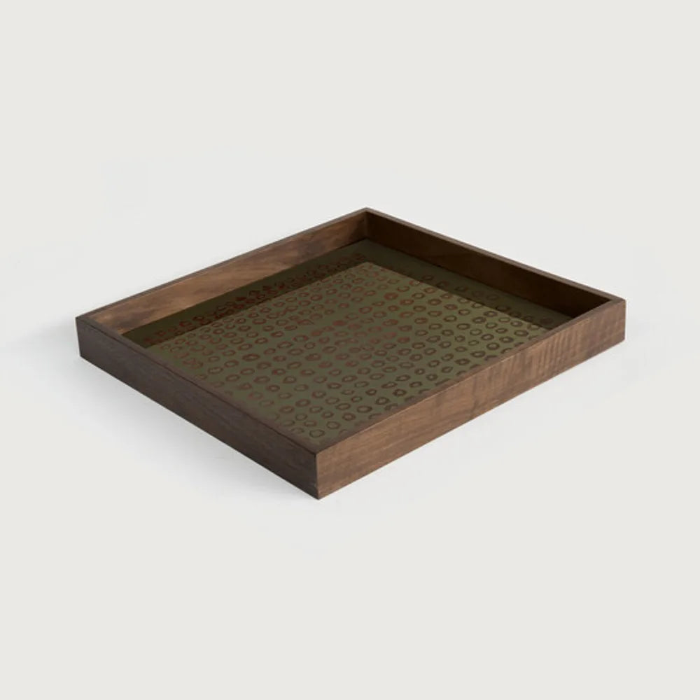Ethnicraft – Second Nature – Plateau En Verre Second Nature – Carré - Small