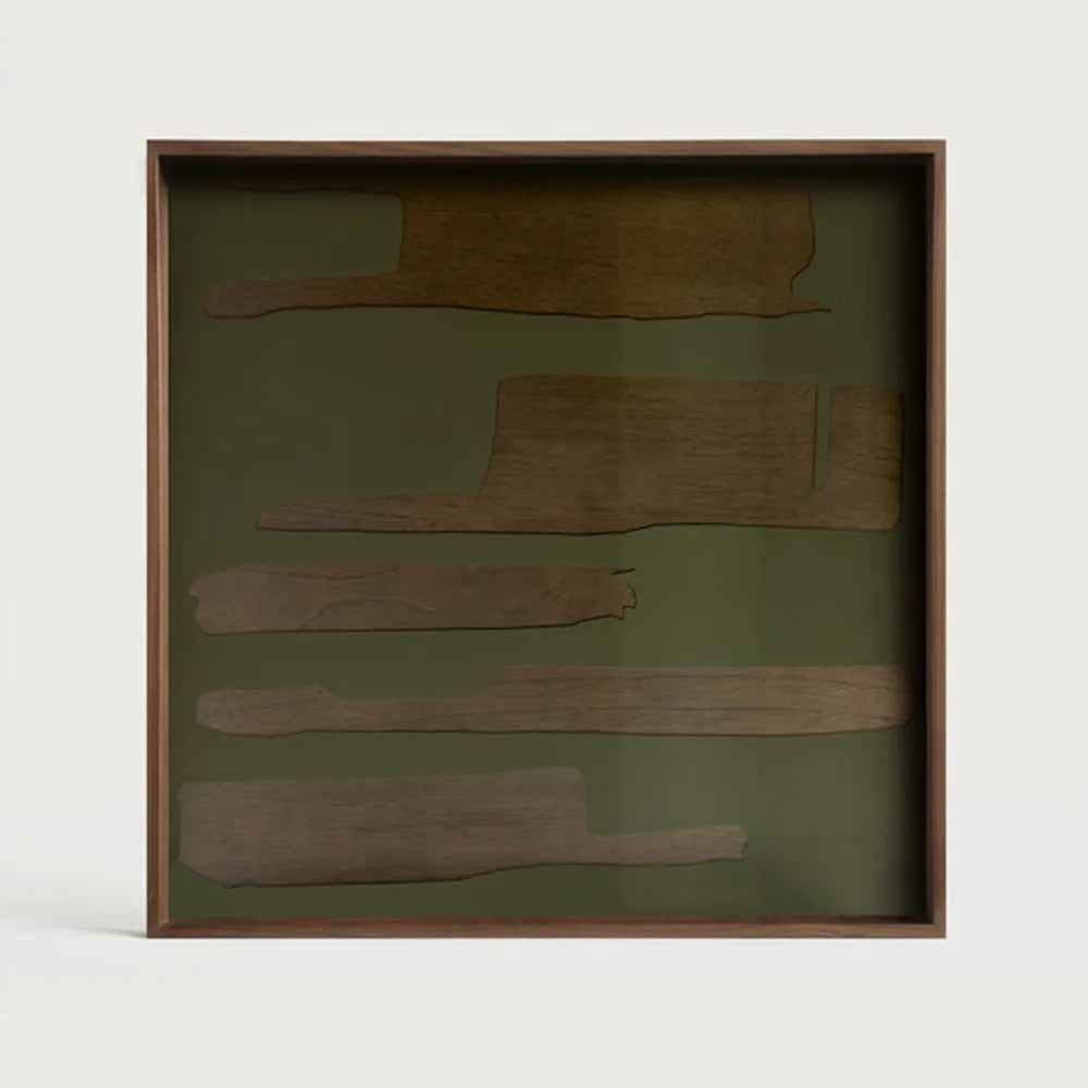 Ethnicraft – Second Nature – Plateau En Verre Second Nature – Carré - Large