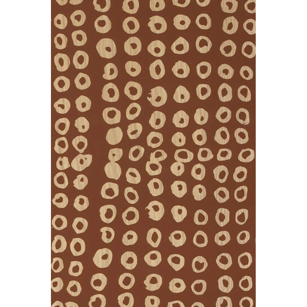 Ethnicraft – Second Nature – Plateau En Verre Second Nature – Auburn - Small - Rond
