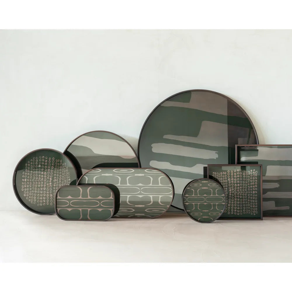 Ethnicraft – Second Nature – Plateau En Verre Second Nature en situation