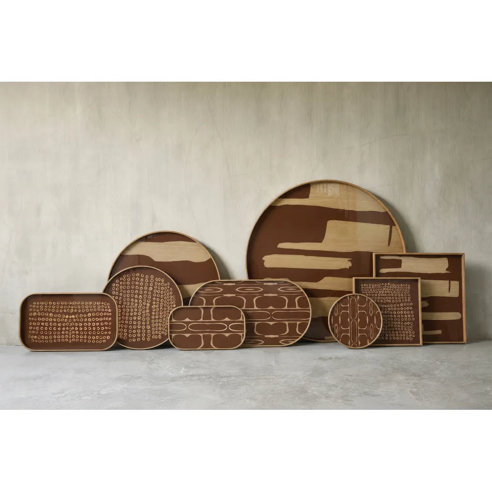 Ethnicraft – Second Nature – Plateau En Verre Second Nature en situation