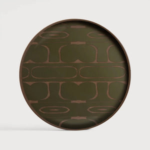 Ethnicraft – Second Nature – Vide Poches Second Nature – 30 x 30 cm - Rond