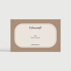 Ethnicraft – Second Nature – Vide Poches Second Nature – 42 x 24 cm (L) - Rectangulaire