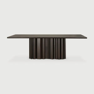 Ethnicraft – Sequence – Table Sequence – Acajou brun foncé