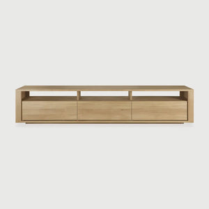 Ethnicraft – Shadow – Meuble TV Shadow – Chêne - 210 cm