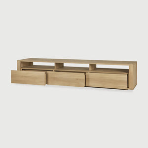 Ethnicraft – Shadow – Meuble TV Shadow – Chêne - 210 cm