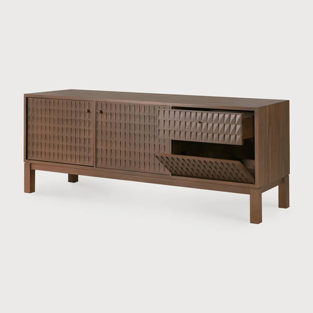 Ethnicraft – Sono – Meuble Tv Sono – Teck light brown - 160 cm