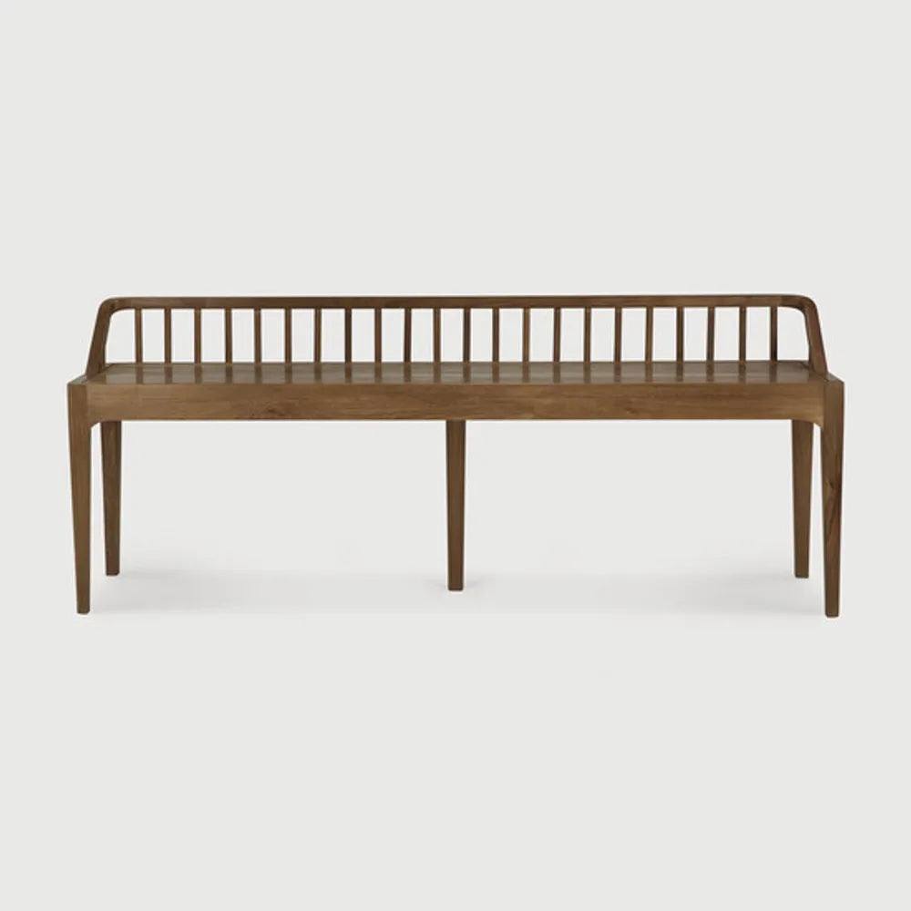 Ethnicraft – Spindle – Banc Spindle – Teck recyclé