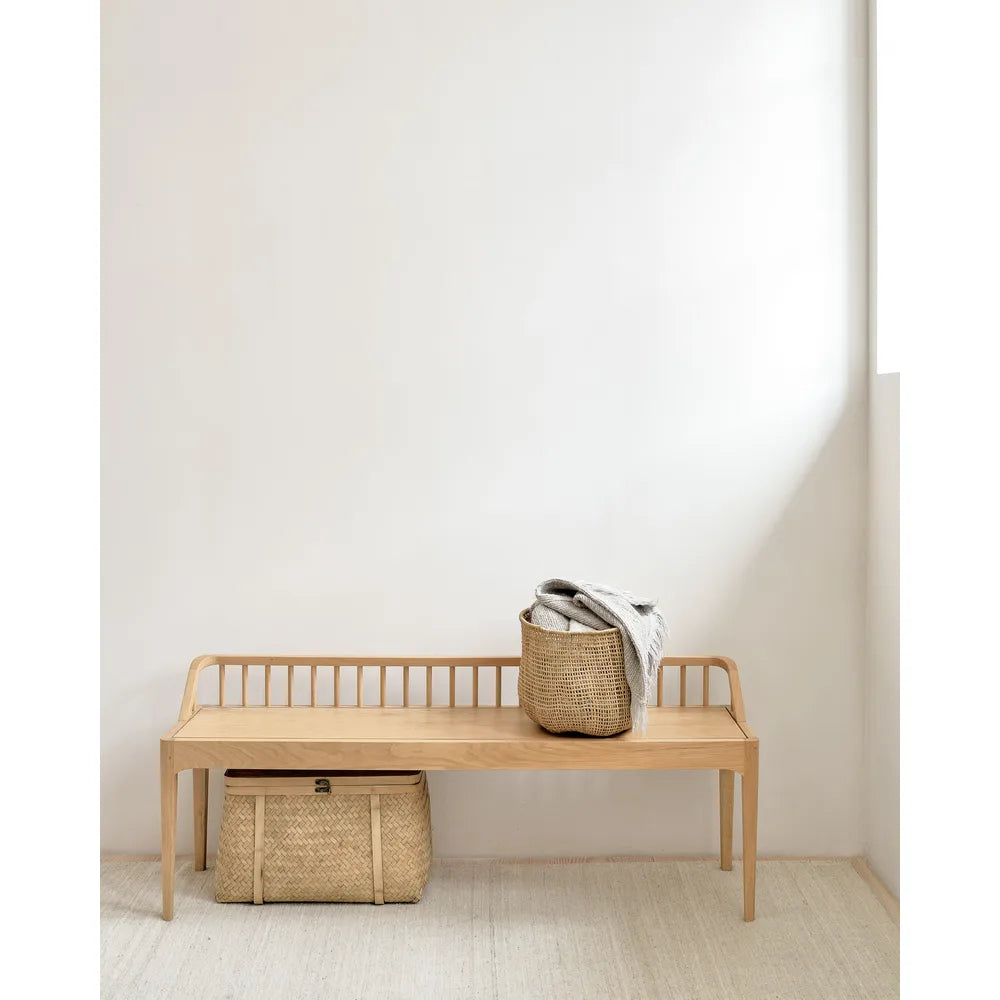 Ethnicraft – Spindle – Banc Spindle en situation