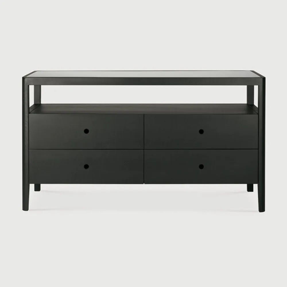 Ethnicraft – Spindle – Commode Spindle – Chêne noir
