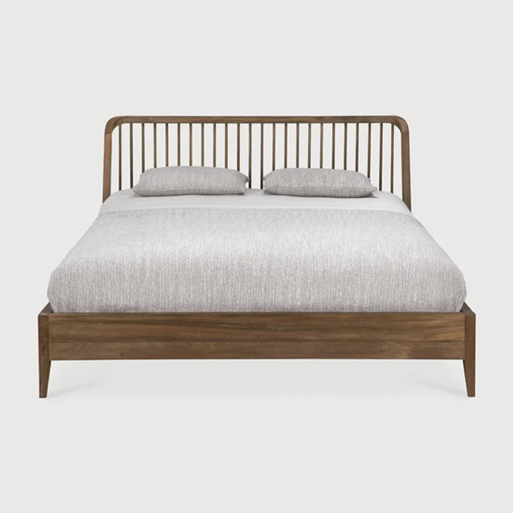 Ethnicraft – Spindle – Lit Spindle – Teck recyclé - 160 x 200 cm