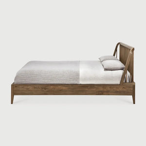 Ethnicraft – Spindle – Lit Spindle – Teck recyclé - 160 x 200 cm
