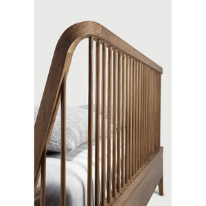 Ethnicraft – Spindle – Lit Spindle – Teck recyclé - 160 x 200 cm