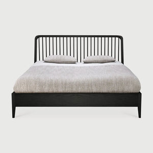 Ethnicraft – Spindle – Lit Spindle – Chêne noir - 180 x 200 cm