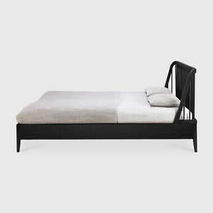 Ethnicraft – Spindle – Lit Spindle – Chêne noir - 180 x 200 cm