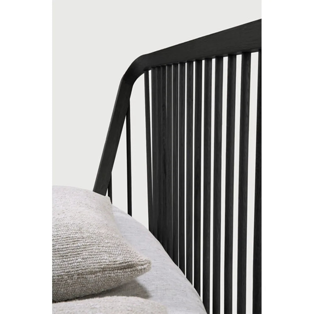 Ethnicraft – Spindle – Lit Spindle – Chêne noir - 180 x 200 cm