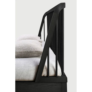 Ethnicraft – Spindle – Lit Spindle – Chêne noir - 180 x 200 cm