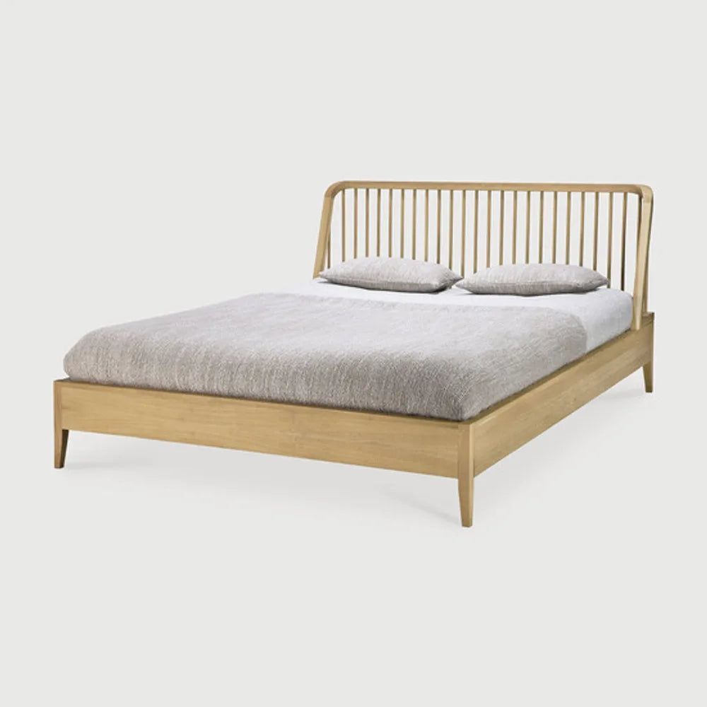 Ethnicraft – Spindle – Lit Spindle – Chêne - 180 x 200 cm