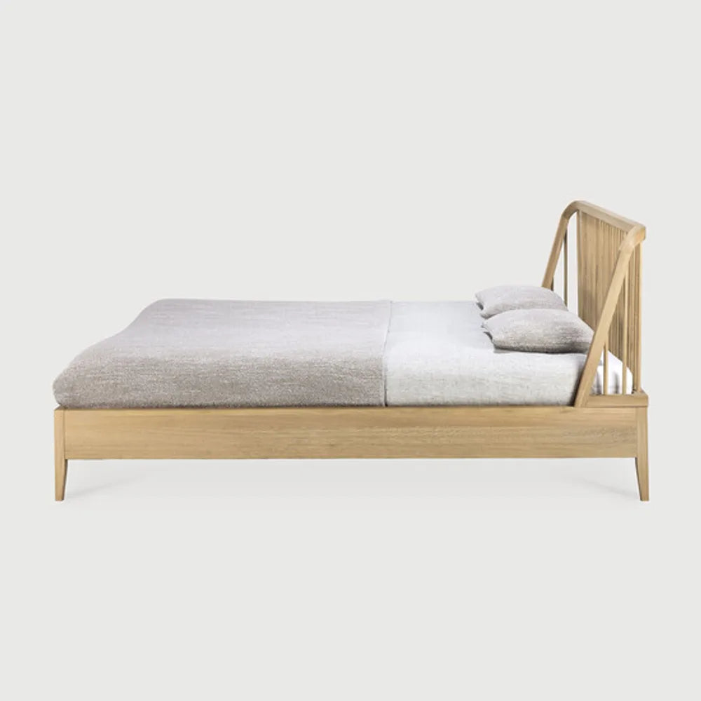 Ethnicraft – Spindle – Lit Spindle – Chêne - 180 x 200 cm
