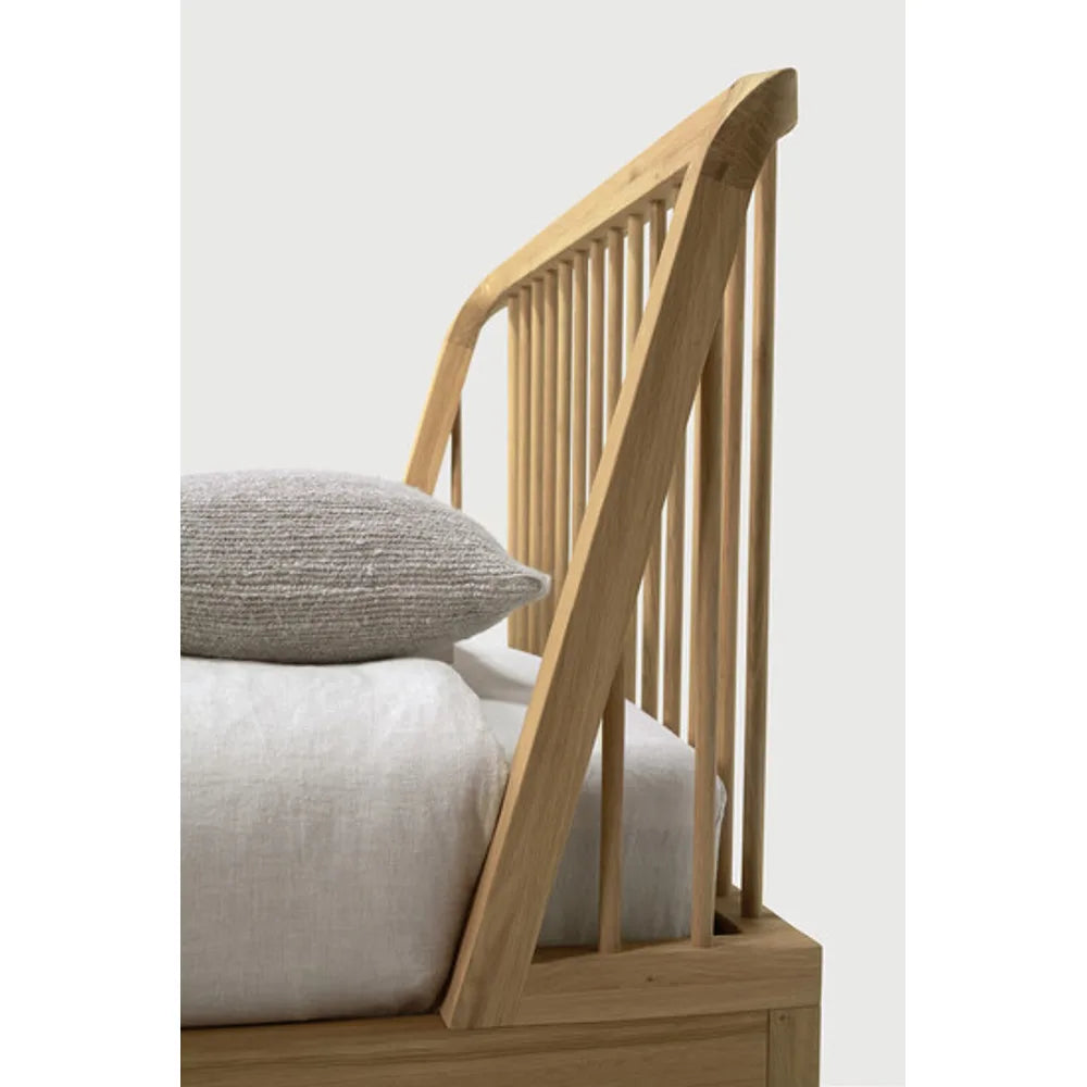 Ethnicraft – Spindle – Lit Spindle – Chêne - 90 x 200 cm