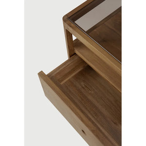Ethnicraft – Spindle – Table De Chevet Spindle – Teck recyclé