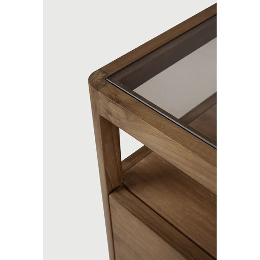 Ethnicraft – Spindle – Table De Chevet Spindle – Teck recyclé