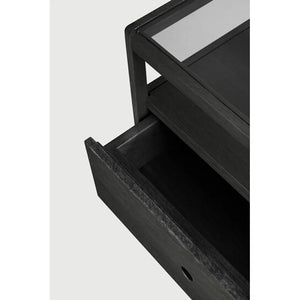 Ethnicraft – Spindle – Table De Chevet Spindle – Chêne noir