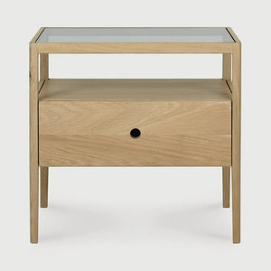 Ethnicraft – Spindle – Table De Chevet Spindle – Chêne
