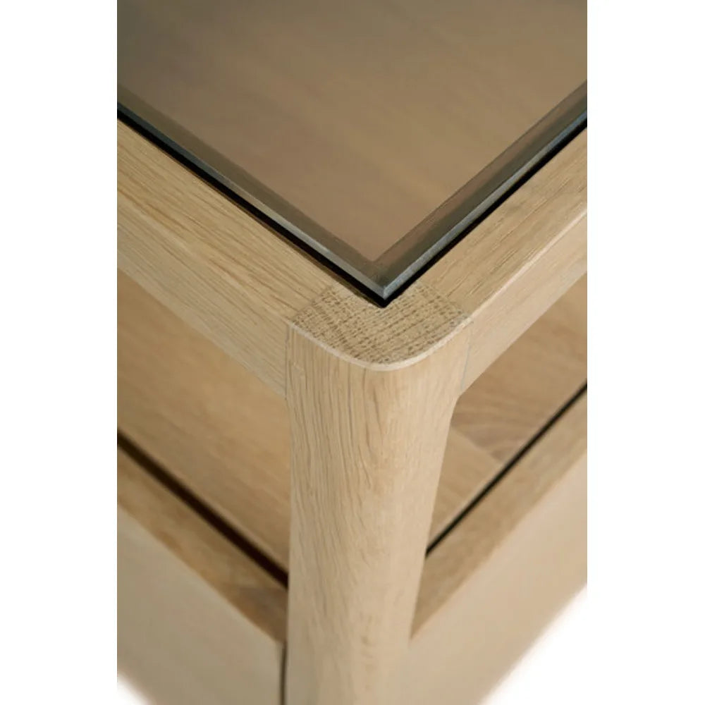 Ethnicraft – Spindle – Table De Chevet Spindle – Chêne