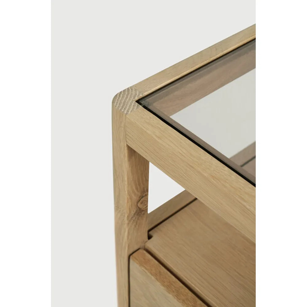 Ethnicraft – Spindle – Table De Chevet Spindle – Chêne