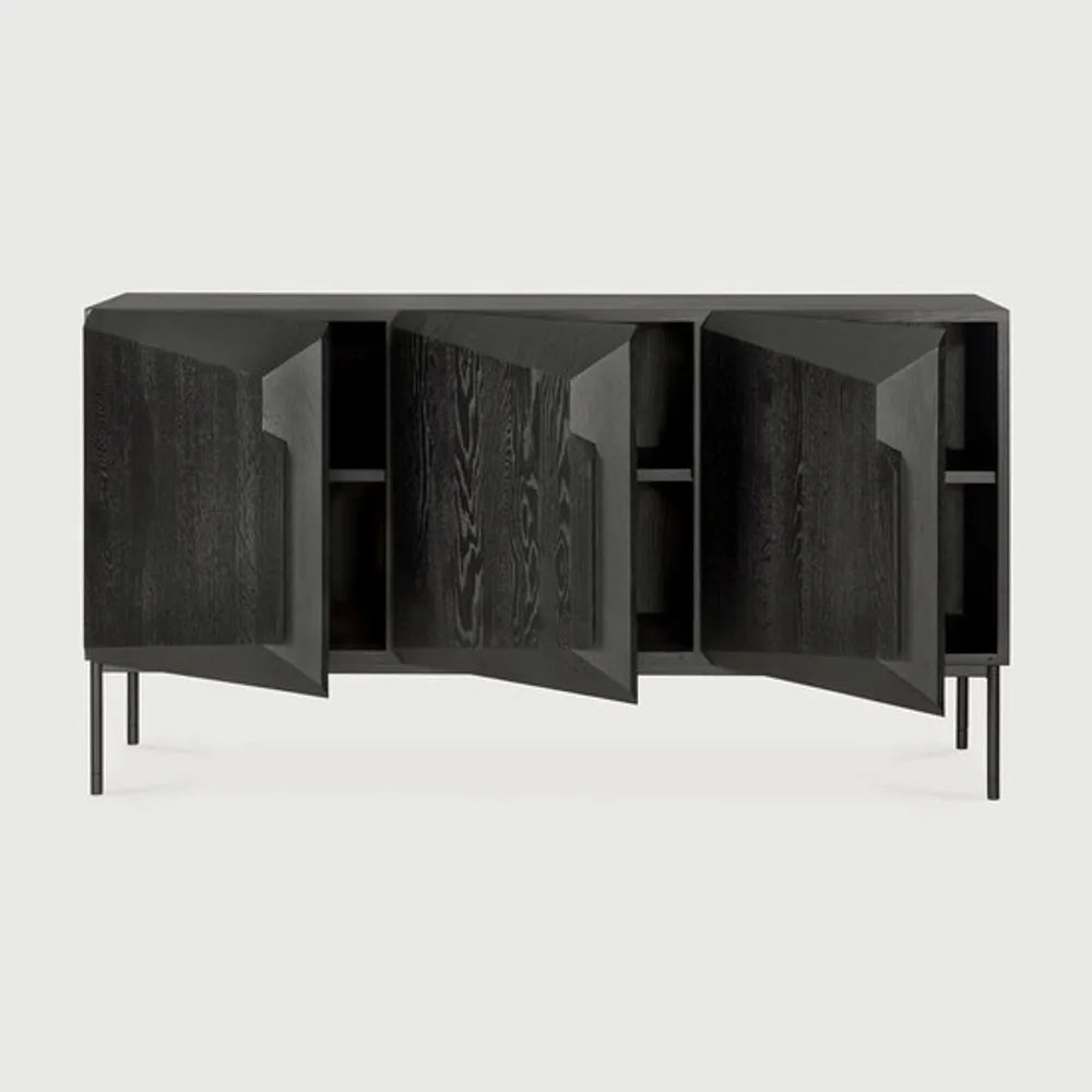 Ethnicraft – Stairs – Buffet Stairs – Chêne noir - 150 cm