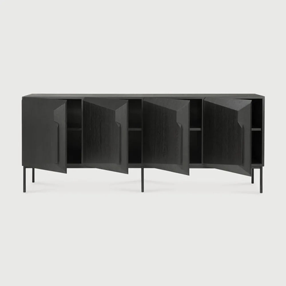 Ethnicraft – Stairs – Buffet Stairs – Chêne noir - 200 cm