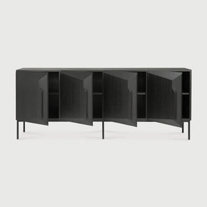 Ethnicraft – Stairs – Buffet Stairs – Chêne noir - 200 cm