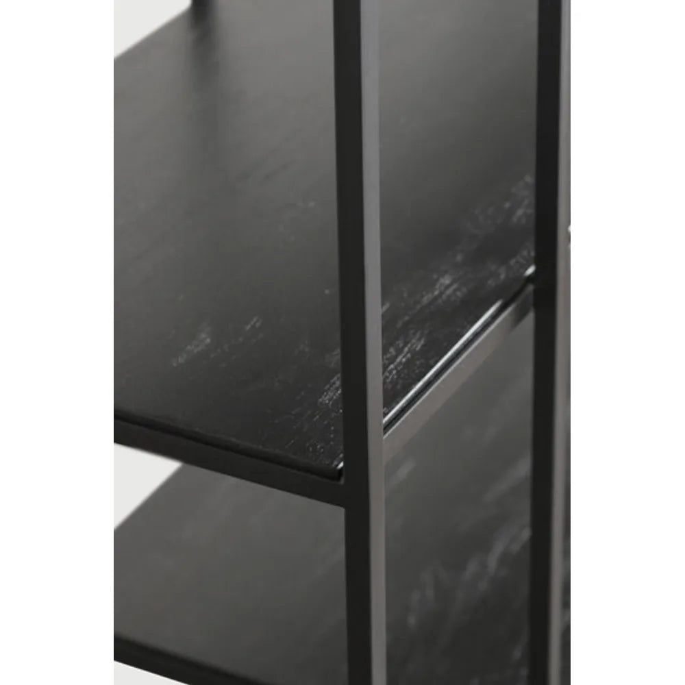 Ethnicraft – Studio – EtagèRe Studio – Teck noir - Sans portes