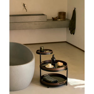Ethnicraft – Swivel – Table D'Appoint à Plateau Swivel en situation
