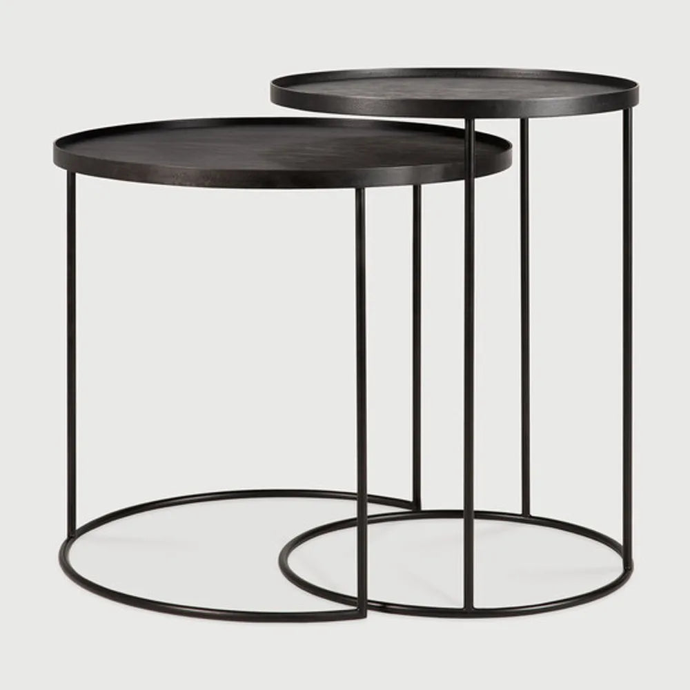 Ethnicraft – Tables à plateau – Set De Table D Appoint A Plateau – Default