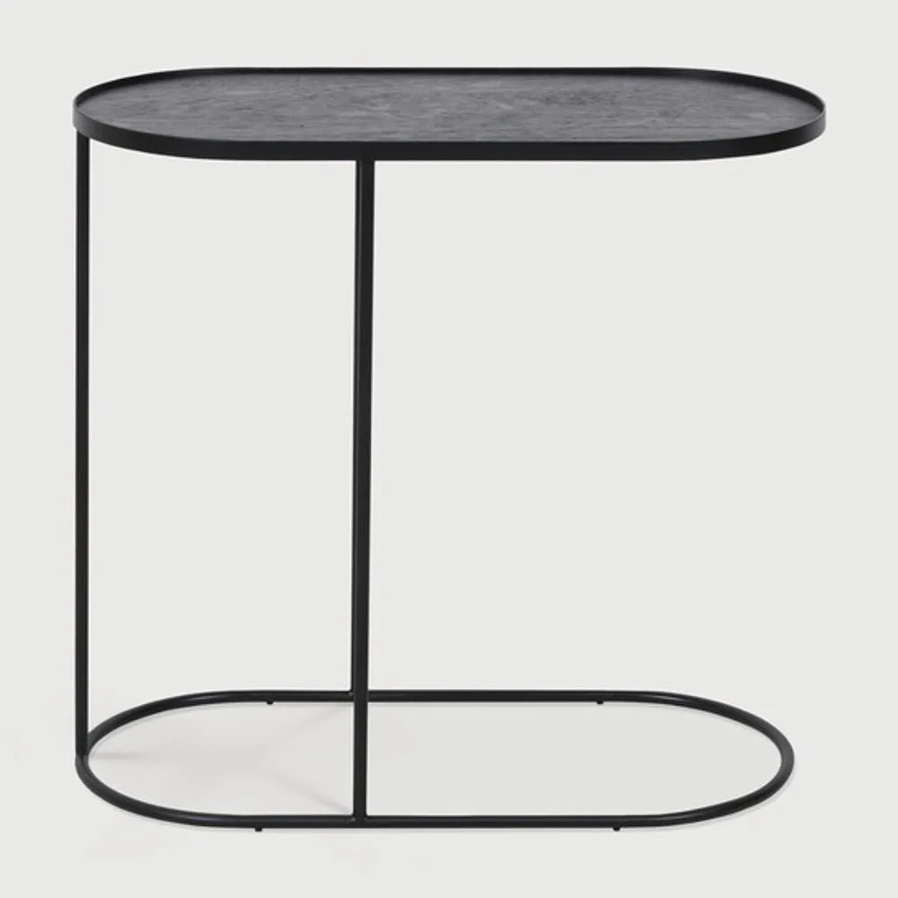 Ethnicraft – Tables à plateau – Table D'Appoint à Plateau – Medium - Oblong