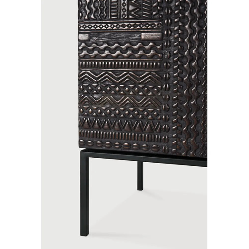 Ethnicraft – Tabwa – Buffet Tabwa – Teck noir clair - 150 cm