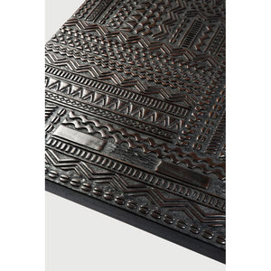 Ethnicraft – Tabwa – Table Basse Tabwa – Teck noir clair