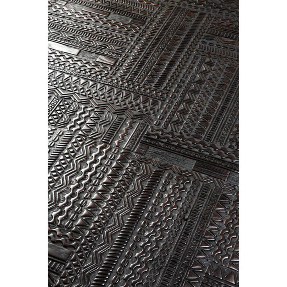 Ethnicraft – Tabwa – Table Basse Tabwa – Teck noir clair